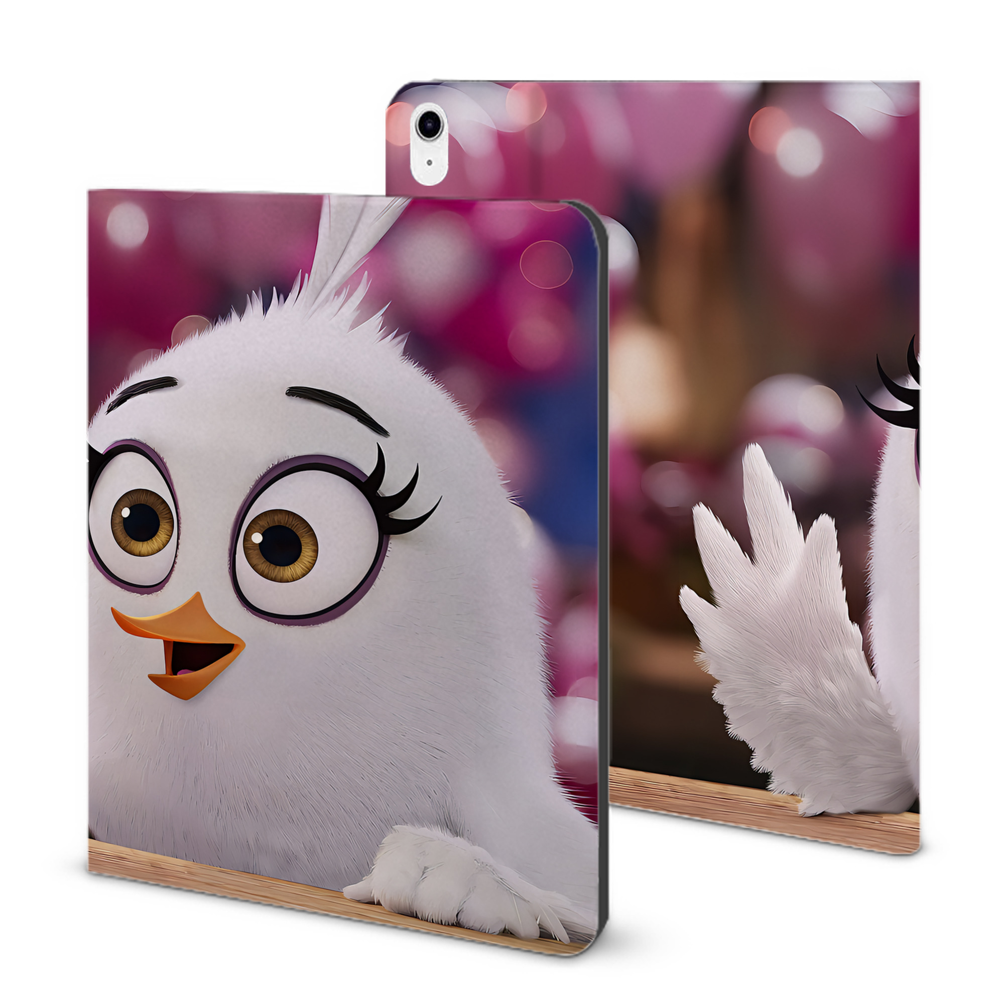 （画像用） Angry Birds アングリーバード IPad ケース ブック型 PUレザー TPU 耐衝撃 軽量 薄型 ペン収納なし 全面保護 IPad 各モデル対応